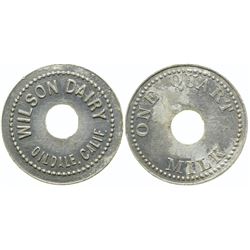 Wilson Dairy Token  #101668