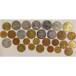 28 Amusement Tokens  #85466