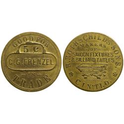 C. G. Frenzel Token  #89070