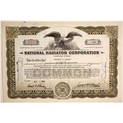National Radiator Corp.  #89655