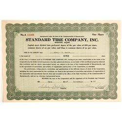 Standard Tire Company, Inc  #89711