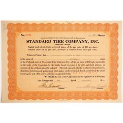 Standard Tire Company, Inc  #89713