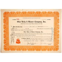 Ohio Body & Blower Co Inc.  #89613