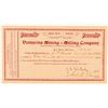 Image 1 : Venturina Mining & Milling Company Stock Certificate  #100838