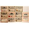Image 1 : Ten Different Boulder County Stock Certificates  #109086