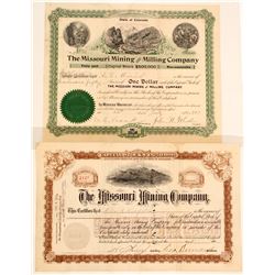 Cripple Creek Mining Stocks (2)  #58734