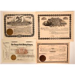 Four nice Cripple Creek Stocks  #109082