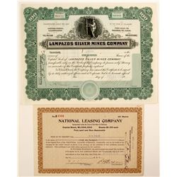 Lampazos Silver Mines Company  #91033