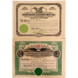 Garfield, Nevada Mining Stocks  #109160