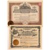 Image 1 : Two Insurance Company Stock Certificates  #107330