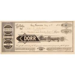 Dorr Paint Company Stock  #103544