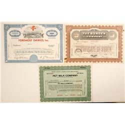 3 Milk Group stocks  #91042