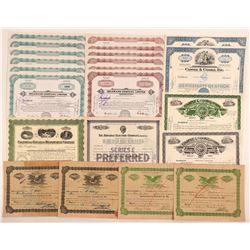 Hawaii Stock Certificate Group  #107295