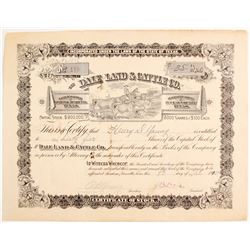 Dale Land & Cattle Co Stock  #83259