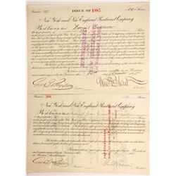 New York and New England Railroad Co  #87066