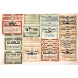 Various Eastern Railroadcertificates  #106140