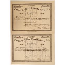 Orleans, Paoli & Jasper R'Y Co.  #106166