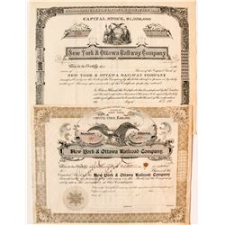 New York & Ottowa Railroad Co  #87054