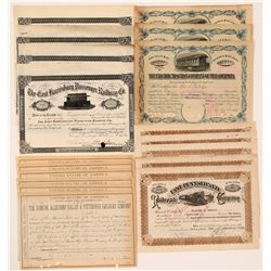 Four Pennsylvania Railroad Co. Stock  #106148