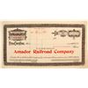 Image 1 : Amador Railroad Co.  #82209