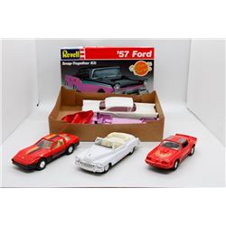 SS-908 1:43, SS-906 1:43, Pontiac and 1957 Ford Snap Together Kit