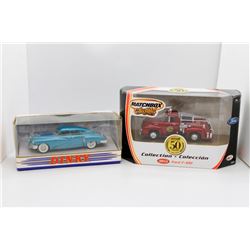 1948 Tucker Torpedo Dinky and 1953 Ford F-100 Matchbox collectibles