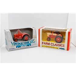 Case 500 1:43 Ertl and Case 800 1:43 Ertl