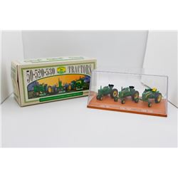 John Deere 50, 520 & 530 1:64 Collector's Series Set No. 3