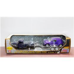 1941 Plymouth truck w/ Chrysler Panel Crusier 1:24 MotorMax