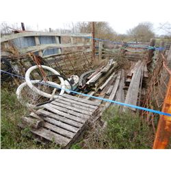 MISC. WOOD, CATCH PEN, HOSE