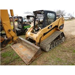 2008 CAT 277C SKID STEER LOADER; VIN/SN:JWF01648 --CRAWLER, BUCKET, CANOPY, 4,087 HOURS