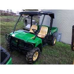 JOHN DEERE 620I GATOR UTV VIN/SN:051295 --4X4, CANOPY, 1,148 HOURS