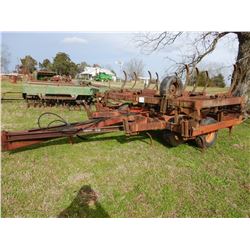 HINIKER 1325 CHISEL PLOW --23' LENGTH, 24 SPRING SHANKS
