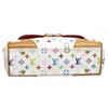 Image 7 : Louis Vuitton White Multicolore Canvas Leather Beverly MM Bag