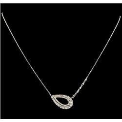 1.28 ctw Diamond Necklace - 14KT White Gold