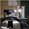 Image 1 : HAIR STRAIGHTENER, 2 HEATERS, FOOT SPA, BATHROOM ORGANIZER, AND IPOD DOCK