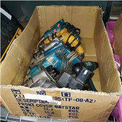 BOX OF POWER TOOLS