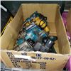 Image 1 : BOX OF POWER TOOLS