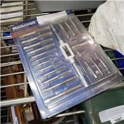 MASTERCRAFT 20PC TAP SET