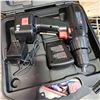 Image 2 : JOB MATE 9.6V DRILL W/ CHARGER AND BATTERY IN BLACK CASE