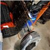 Image 1 : FOLDING CART, DRYING RACK, FOLDING DOG CRATE, AND HOSE
