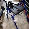 Image 2 : BLUE FOLDING WALKER
