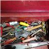 Image 2 : RED TOOL BOX W/ CONTENTS