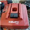 Image 2 : HILTI TE 2-A CORDLESS DRILL AND CHARGER W/ BATTERY
