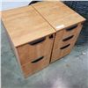 Image 1 : 2 ROLLING FILE STORAGE CABINETS