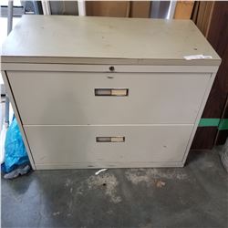 2 DOOR LATERAL FILING CABINET