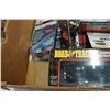 Image 2 : BOX OF DIECAST CARS, MODEL KITS, ETC
