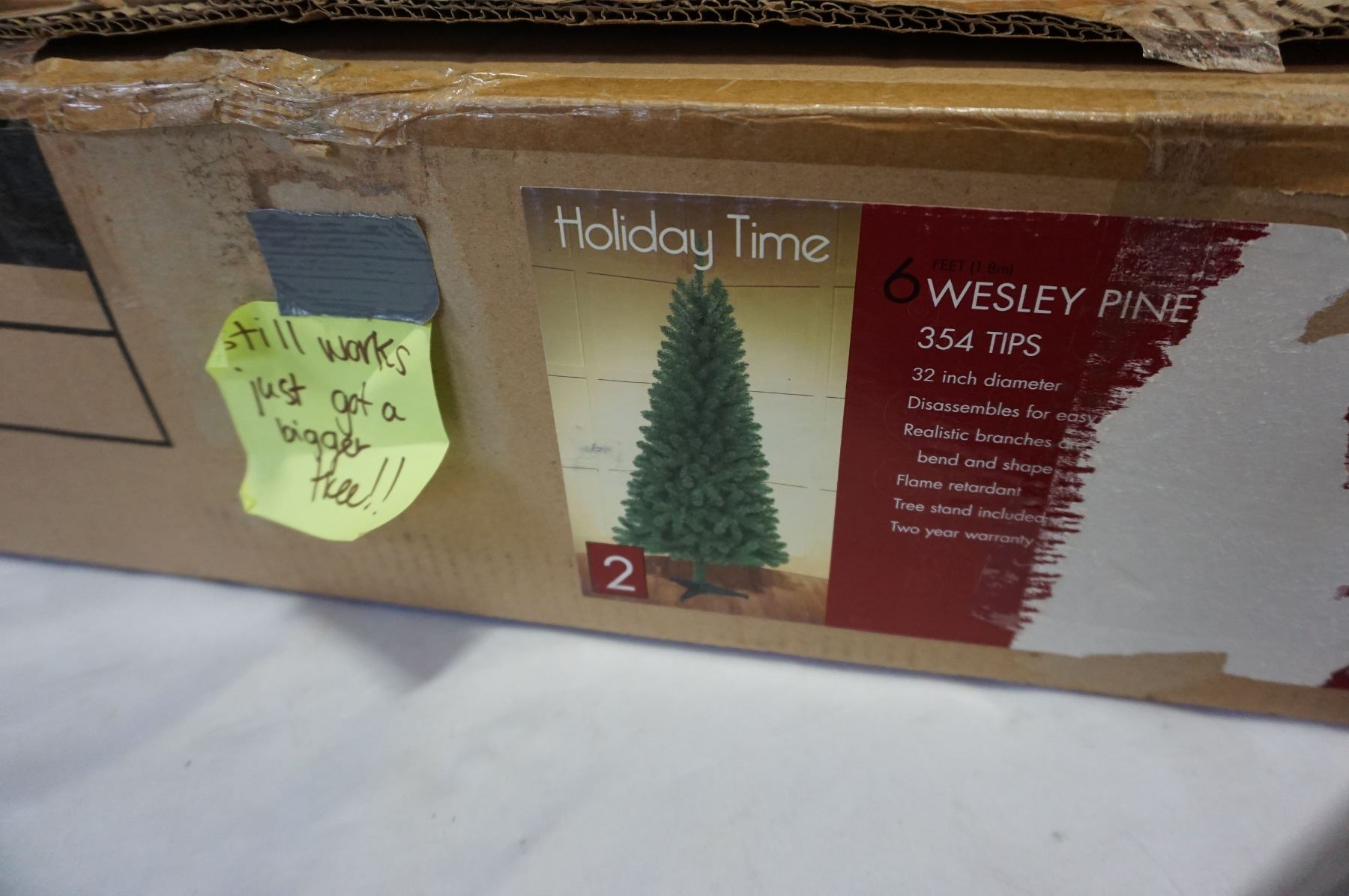 HOLIDAY TIME 6FT XMAS TREE