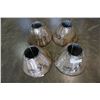 Image 1 : 4 MOTORCYCLE LAMP SHADES