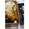 Image 2 : 2 BOXES OF ENGLISH PLATES, GERMAN VASE, AND COLLECTIBLES